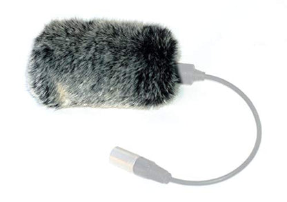 YH&YX 13cm Furry Windshield Windscreen for Sony ECM-XM1 CG1 NV1 PS1 mic | for Sony HVR HD1000U HXR MC2000E MC2500 XLR-A2M K1M K2M CG50BP for Audio-Technica AT875R