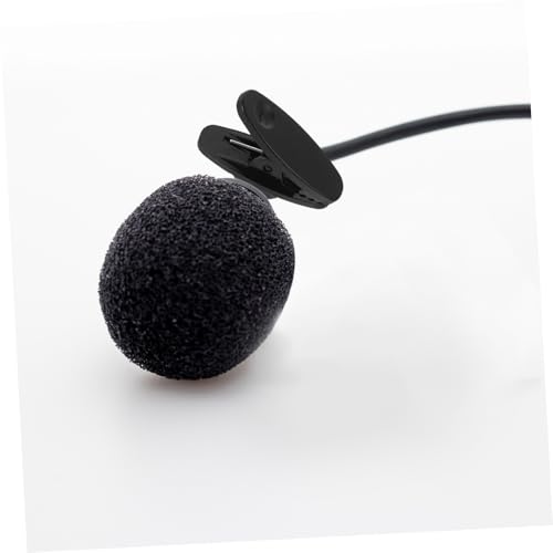 10pcs Black Mic Clip Holder for 10mm Shirt Use