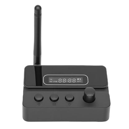 Jiawu Bluetooth Transmitter and Receiver, Low Latency Bluetooth 5.3 Audio Adapter, Wireless Audio Adapter with Multi Functional Interfaces for TV Stereo System Car Home Music Streaming