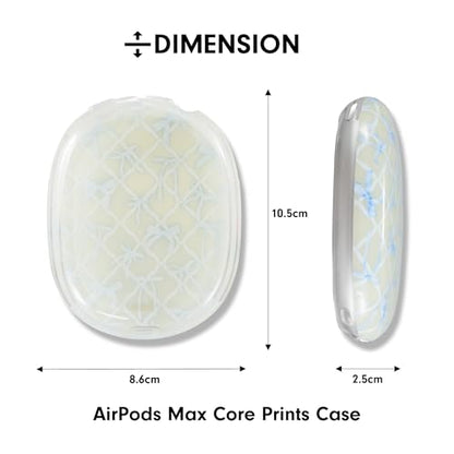 Sonix Protective Case for AirPods Max 2 & 1 | Headphones Cover | Blue Bows - color: Blue Bows