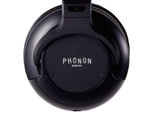 PHONON SMB-01L Professional Studio Monitoring Headphones, Switchable Between Closed and Semi-Open Type