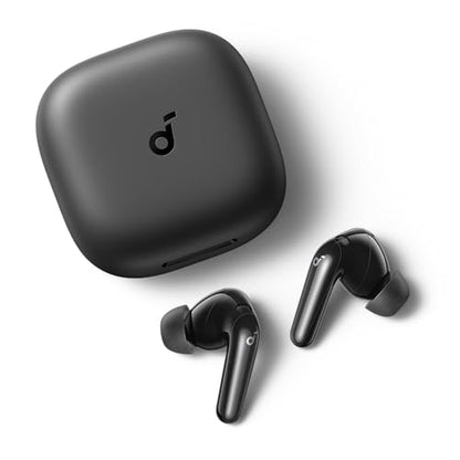 Soundcore P31i by Anker Translation Earbuds with Real-Time Adaptive ANC | Real-Time Adaptive Noise Cancelling, Hi-Res Sound, Translation Earbuds, 50H Playtime, Spatial Audio, Fast Charging, IP55 - color: Black