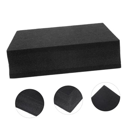 Hemoton Acoustic Isolation Pad for Speakers Soundproof Foam -Layer Design Noise Isolation Pad for Studio Monitors Enhanced Stability and Vibration Control