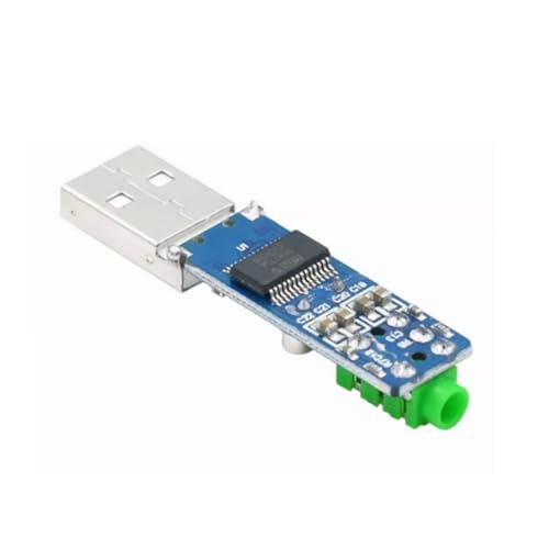 gotor PCM2704 Sound Card 5V DAC Decoder Board PCM2704 Mini USB Sound Card for PC Computer USB Powered