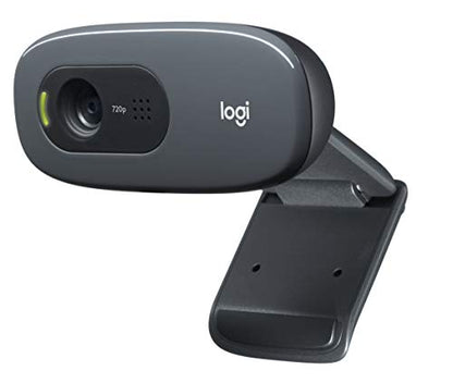 Logitech USB Headset H340, Stereo, USB Headset for Windows and Mac - Black & C270 Desktop or Laptop Webcam, HD 720p Widescreen for Video Calling and Recording