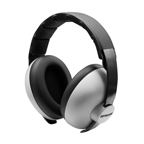 BBTKCARE Baby Ear Protection Noise Cancelling Headphones for Babies for 3 Months to 3 Years - Grey - color: Grey