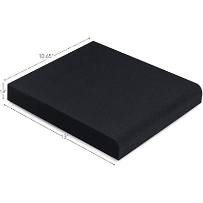 Studio Monitor Isolation Pads Suitable for 6.5, 7 and 8 Inches Large Speakers | Reduce Vibrations and Fits Most Stands - Pair | SMPad 8..
