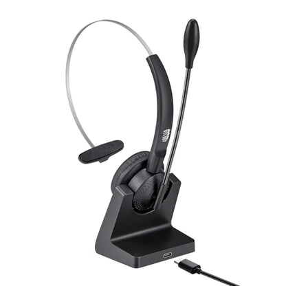 Adesso Xtream P300 Bluetooth Single Ear Headset with Charging Dock