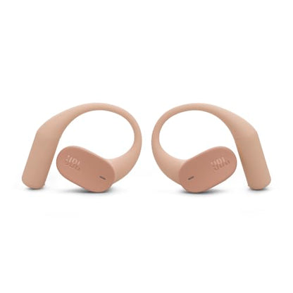 JBL Sense Lite Open Ear Earbuds, True Wireless, Ear Hook Fit - Beige | Water Resistant Sports And Workout Headphones, Up To 8 Hrs Playtime, Clear Calls With Noise Reduction - color: Beige