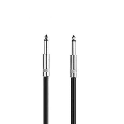 2 Pack 6 Ft 1/4" to 1/4" Inch TS Speaker Cable True 12 AWG for DJ PA - size: 25Ft