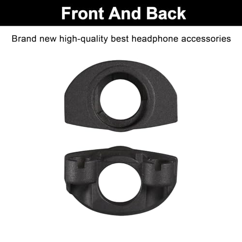 WH-1000XM4 Hinge Replacement Kit Swivel Hinge + U-Shaped Metal Lock Glove Repair Parts Genuine Compatible for Sony WH-1000xm4, Hinge Spin with Replacement Parts (Black)