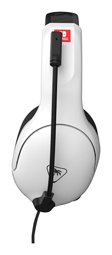 Turtle Beach Airlite Fit Wired Gaming Headset for Nintendo Switch 2, Lite | Also works with Nintendo Switch OLED, Flip-to-Mute Mic, Comfortable Ear Cushions, 40mm Speakers, Lightweight, White & Black - color: White & Black