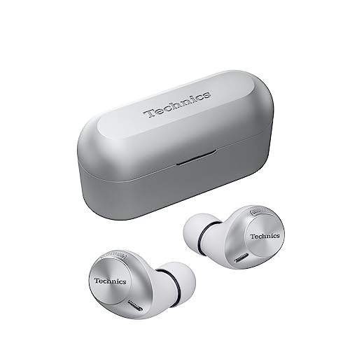 Technics EAH-AZ40M2 - Wireless in-Ear Noise-Cancelling Headphones (Silver)