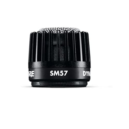 Shure SM57 Pro XLR Dynamic Instrument Microphone | Cardioid dynamic mic for studio and live instruments, drums, percussion and amp miking; recording-ready