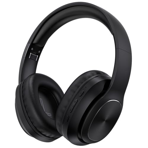 JoySpark Over Ear Headphones with Microphone, 3EQ, for Work Study