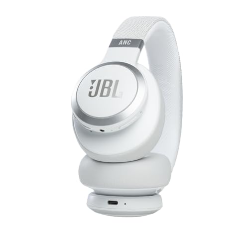 JBL Live 660NC - Over-Ear Nc Headphones - White - color: White, size: Medium