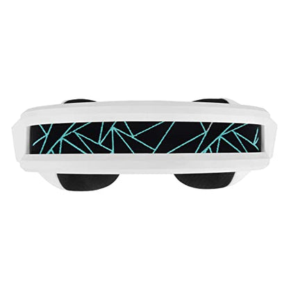 Geekria Mesh Fabric Headband Pad Compatible with Logitech G733, G335, G535 Headphones, Replacement Band Repair Part (Black/Mint Green) - color: Black / Mint Green