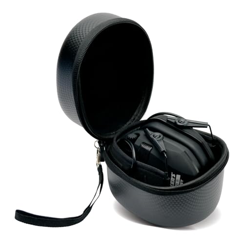 Walker's Razor Slim Electronic Earmuffs | Protective Case - color: Pink Sprinkles