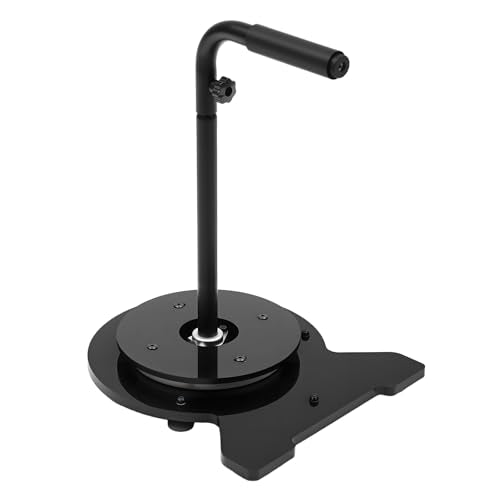 Rotating Aluminum Cable Caddy for Wire & Cable Reels,Supports up to 220 lbs | Heavy-Duty Aluminum Cable Caddy With Dual Ball Bearing Rotation, Supports Vertical And Horizontal Use, Quick Install