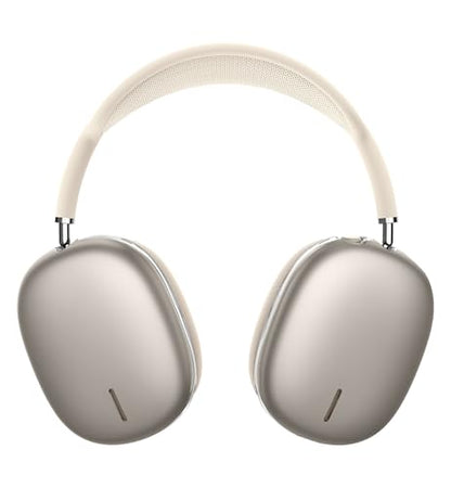 SURITCH for AirPods Max Case, TPU Anti-Scratch Ear Cups Cover, Rugged Shockproof Accessories Protective Cover - Natural Titanium - color: Natural Titanium