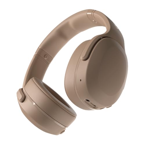 Skullcandy Crusher Evo Wireless Multi-Sensory Bass Headphones - Primer | Bluetooth, Noise Isolating Over-Ear Fit, 40 Hours Battery, Microphone, Working Out, Gym, Travel, Studying, Music - color: Primer
