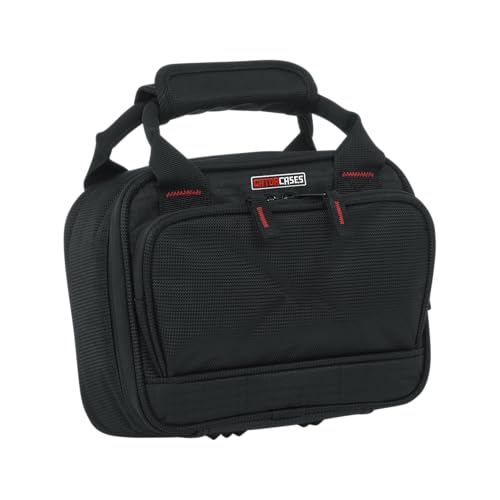 Gator Cases Padded Nylon Mixer/Gear Carry Bag, 8.25" x 6.25" x 2.75" (G-MIXERBAG-0608) - size: 8.25"x 6.25"x 2.75", style: Small Format