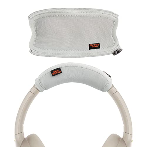 Replacement Headband Cushion Pad Cover Compatible with Sony WH-1000XM2/WH-1000XM3/WH-1000XM4 Noise Canceling Stereo Headset, Head Band Protector Pad Headband Cover (Grey) - color: Grey
