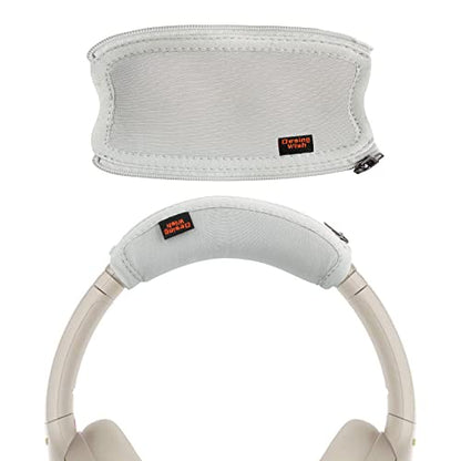 Replacement Headband Cushion Pad Cover Compatible with Sony WH-1000XM2/WH-1000XM3/WH-1000XM4 Noise Canceling Stereo Headset, Head Band Protector Pad Headband Cover (Grey) - color: Grey