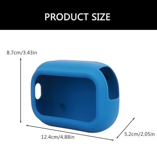 Shockproof Sleeve Silicone Case Flexible Housing for 4 Go Protective Case Covers Speakers Sleeve Shockproof Bluetooth-Compatible - color: Black