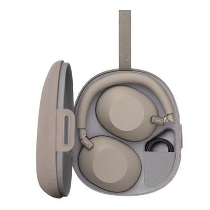 Sony WH-1000XM6 The Best Noise Cancelling Wireless Headphones, Sandstone | HD NC Processor QN3, 12 Microphones, Adaptive NC Optimizer, Mastered by Engineers, Studio-Quality, Up to 30 Hrs of Battery - color: Sandstone
