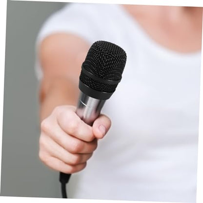 Metal Mic Head Replacement Microphone Grille Cover for Musicians Podcasters Broadcasters - size: 6.50X5.50X5.50CM