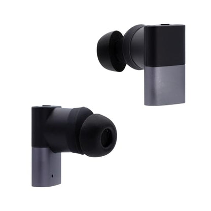 Replacement Eartips for Status Pro X/Between 3ANC/Audio Between Pro Earbuds | Mermoy Foam Ear Tips 3 Pairs (S/M/L) Black