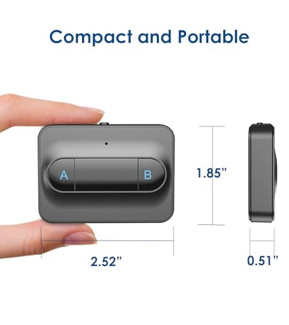 Bluetooth Transmitter for TV to 2 AirPods/Headphones Dual Link