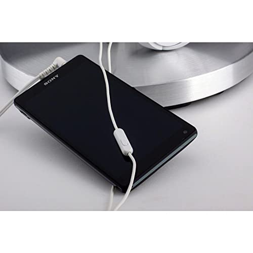 Sony ZX Series Wired On-Ear Headphones with Mic, White MDR-ZX110AP - color: White, style: With Mic