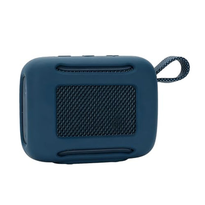 Protective Silicone Sleeve Case for GO 5 Bluetooth-Compatible Speakers, Shockproof and Cover Speakers Protector - color: Black