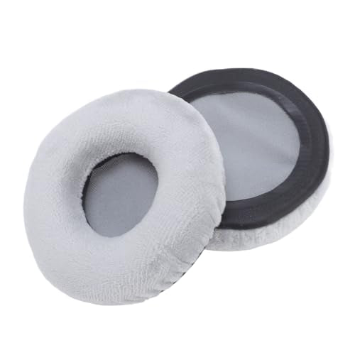 Replacement Ear Pads, 4 Pcs Soft Velour Foam Cushions for Over-Ear Headphones