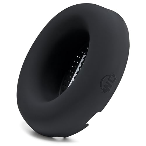 WC SweatZ QC Ultra - Patented Covers for Bose QuietComfort Ultra Gen 1 & 2 | Made by Wicked Cushions | Made with Premium Silicone, Sweatproof & Washable | Black - color: Black