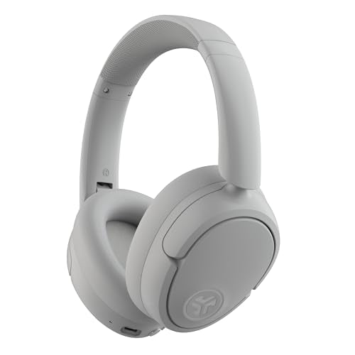 JLab JBuds Lux ANC Wireless Over-Ear Headphones, Cloud White - color: Cloud White