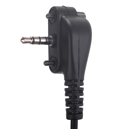 VX-261 Covert Acoustic Tube Earpiece Headset for Motorola Vertex Standard Radio EVX-261 VX-231 EVX-531 EVX-534 VX-180 VX-298 VX-350 VX-351 Radio Walkie Talkie with PTT Mic,2 Pack