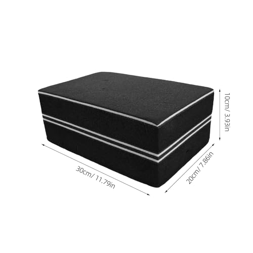 Sound Dampening Speaker Riser Foam - 4" Thick Audio Acoustic Noise Isolation Platform Pads Recoil Stabilizer For Studio Monitor, Subwoofer, Loud Speakers - size: 30.00X20.00X10.00CM