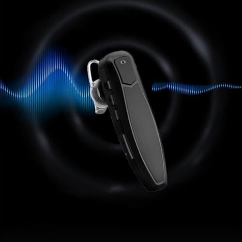 Walkie Talkie Bluetooth Headset, Bluetooth Earpiece with Noise Cancelling Mic, Compatible with Radtel BaoFeng Kenwood Btech Radios uv-k5 uv-5r BF-F8HB & More. (Updated Version)