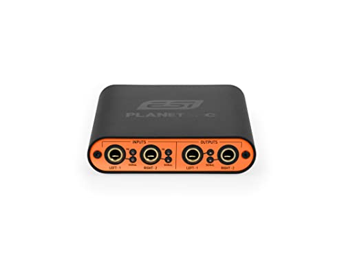 ESI planet 22c | Reference Quality Dante Audio Interface | Dante IP audio network with 24-bit/96kHz converters for recording, live sound and audio measurement - style: PLANET 22C