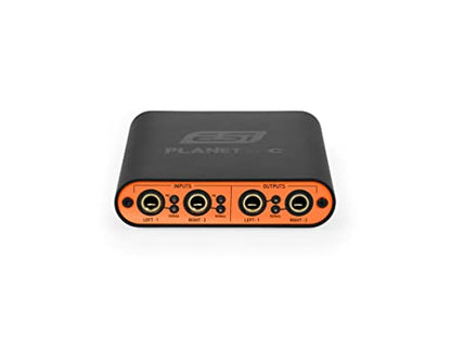 ESI planet 22c | Reference Quality Dante Audio Interface | Dante IP audio network with 24-bit/96kHz converters for recording, live sound and audio measurement - style: PLANET 22C