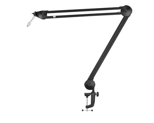 Audiosavings Bundle: AT-UMX3 USB Audio Mixer - Plug-and-Play, Live Streaming Ready Bundle with 512-BBA 31" Adjustable Microphone Boom Arm Mic Stand (2 Items)