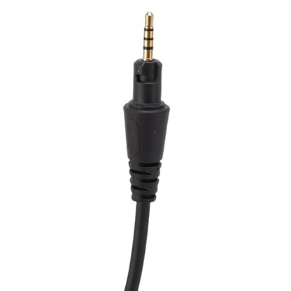 HDJCUE1BT HDJX5 HDJX7 HDJS7 Headphone Cable Replacement, 3.5mm to 6.35mm Detachable Earphone Wire with Locking Mechanism, 1.2m/3.9ft Unstretched 2m/6.6ft Stretched Spring