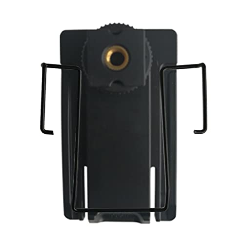 Mount Adapter, Hot Shoe Mount with 1/4" Thread, Replacement Mic Belt Clip for Sony, Saramonic, Boya Wireless Microphones, Attaches to Cold Shoe Mounts of Video Cameras, DSLR
