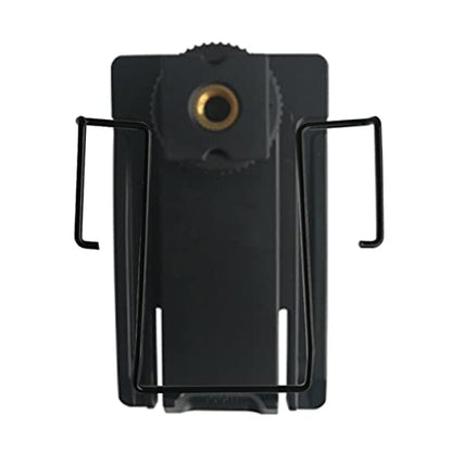 Mount Adapter, Hot Shoe Mount with 1/4" Thread, Replacement Mic Belt Clip for Sony, Saramonic, Boya Wireless Microphones, Attaches to Cold Shoe Mounts of Video Cameras, DSLR