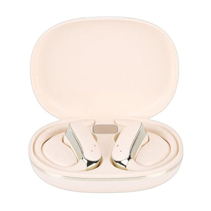 Diydeg Wireless Earbuds, IP54 Waterproofing BT5.49 Sport Headphones with Earhooks, No Sound Leakage, Touch Control Earphones for Gym, Running, Meeting, Workout (Gold) - color: Gold