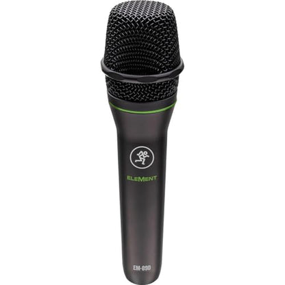 Mackie EM-Series, Dynamic Vocal Microphone (EM-89D) | Cardioid polar pattern with XLR connector and mic clip for vocals, instruments and live sound - size: XLR, style: Dynamic Vocal