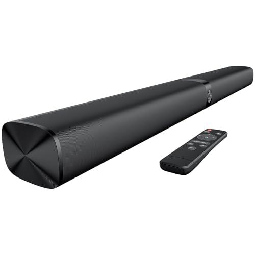 Sound Bar for Smart TV, Soundbar with Bluetooth/ARC/Opt/AUX Connect, Auto Volume Boost, 3 Equalizer Modes, 2 in 1 Detachable Soundbar for TV/PC/Gaming/Projectors - size: 31" Soundbar Only